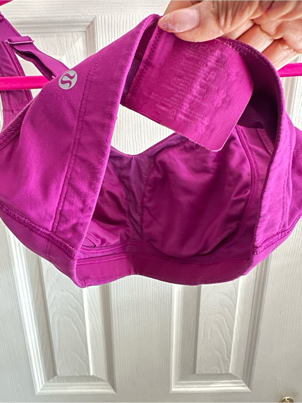 lululemon athletica Magenta Support Sports Bra - Picture 5 of 5